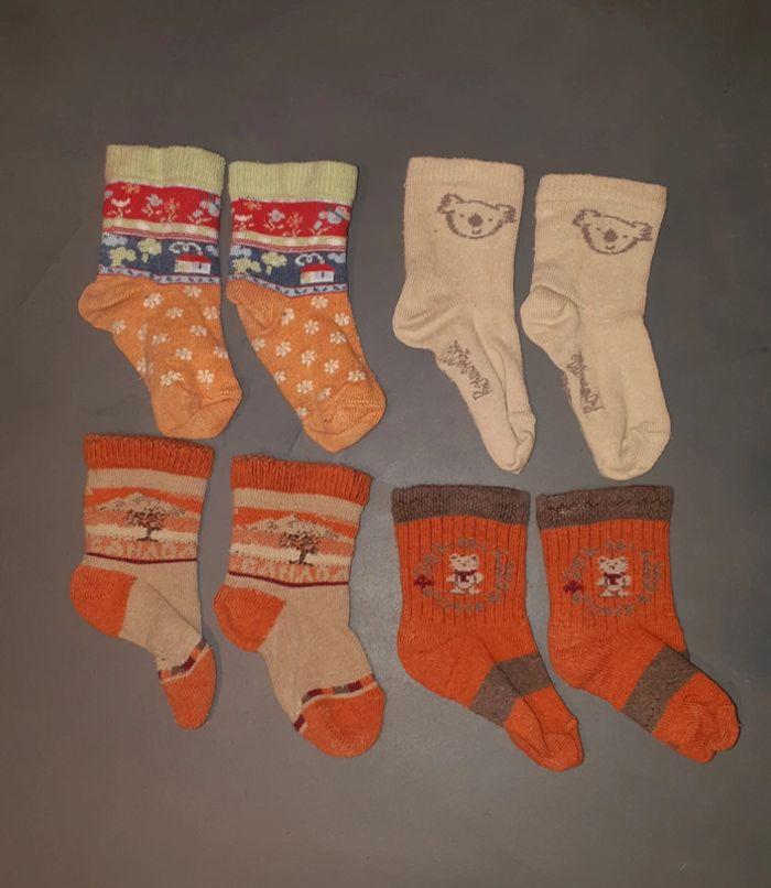 Lot de 4 paires de chaussettes 19/22