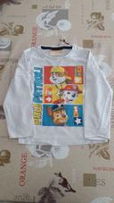 T-shirts Pat'Patrouille 5 ans