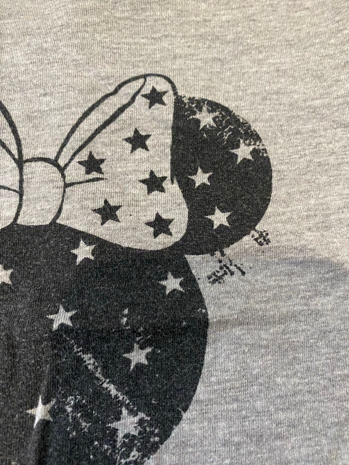 Tee-shirts minnie Disney gris 5 ans - photo numéro 9