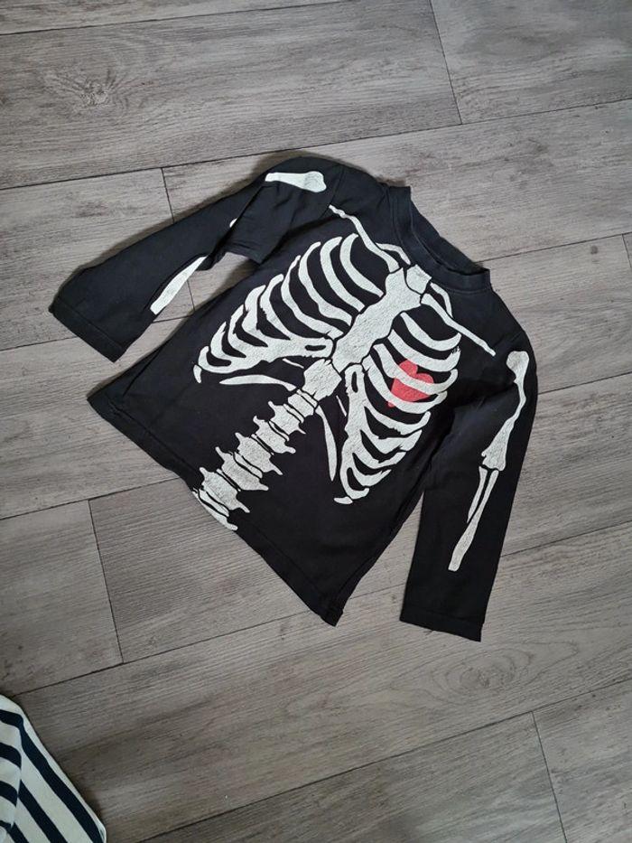 Sweat-shirt squelette halloween - photo numéro 1