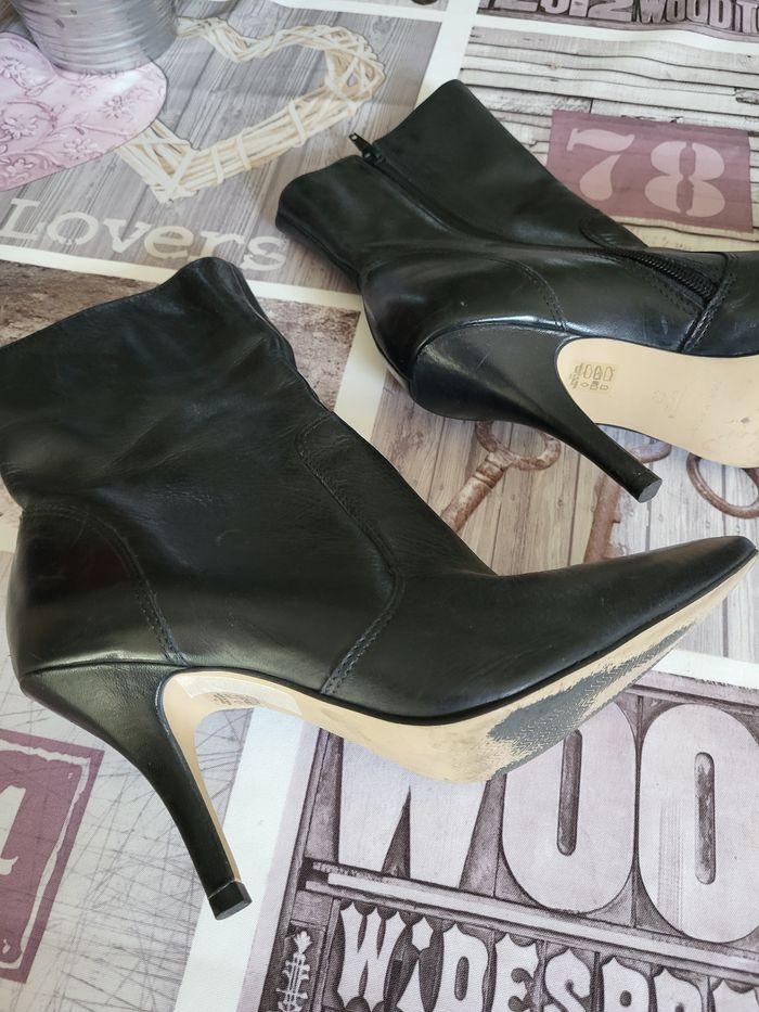 Bottines cuir taille 39 San Marina - photo numéro 4