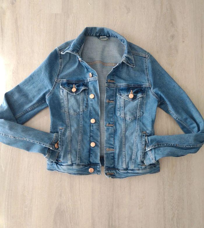 Veste en jeans H&M 36 - photo numéro 1