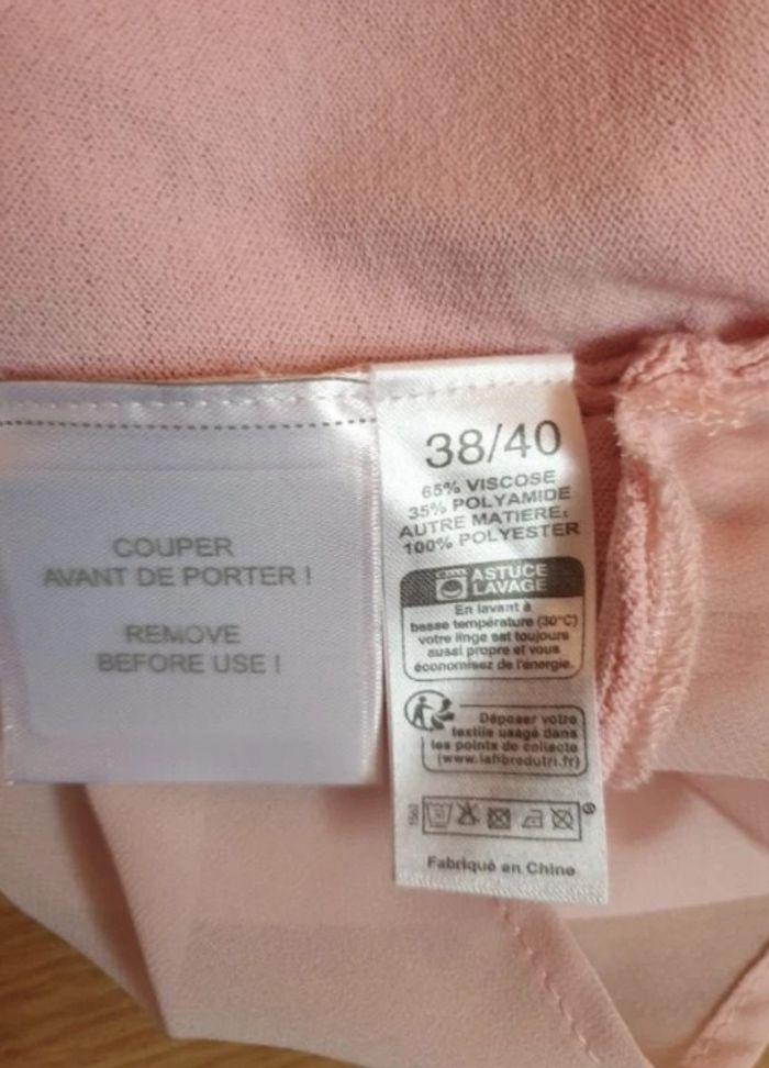 Pull tunique rose T.38/40 neuf 🏷 - photo numéro 8