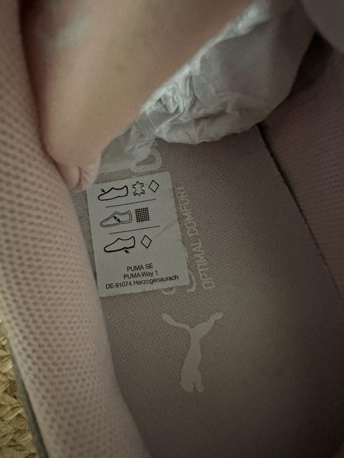 Baskets puma Carina rose /gris/blanc pointure 36 neuve avec étiquette - photo numéro 6