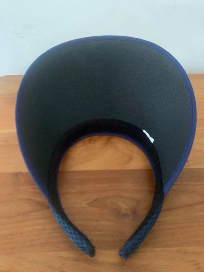 Visiere Casquette Anti UV bleu marine neuf - photo numéro 2