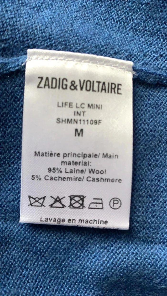 Pull bleu Zadig et Voltaire T:M Amour - photo numéro 8