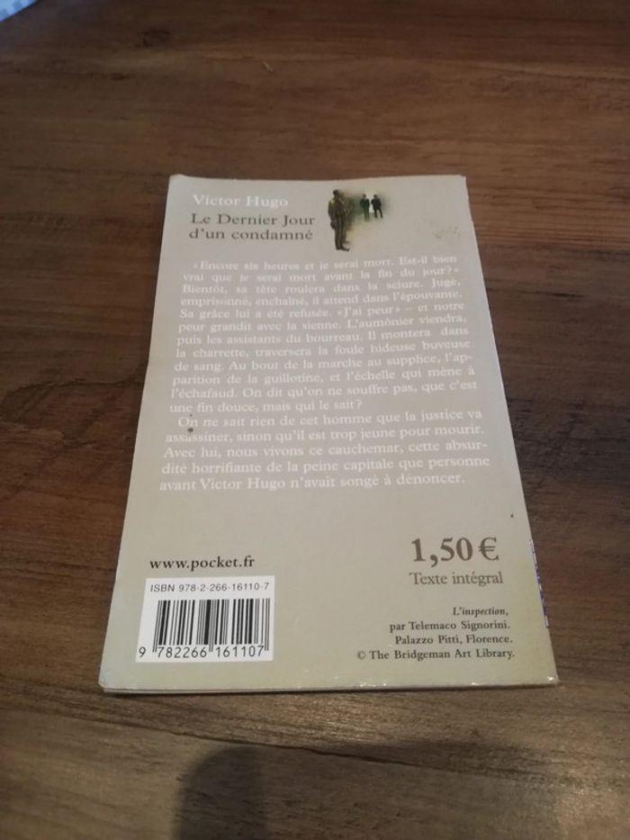 Livre Le Dernier Jour d'un condamné Victor Hugo - photo numéro 2