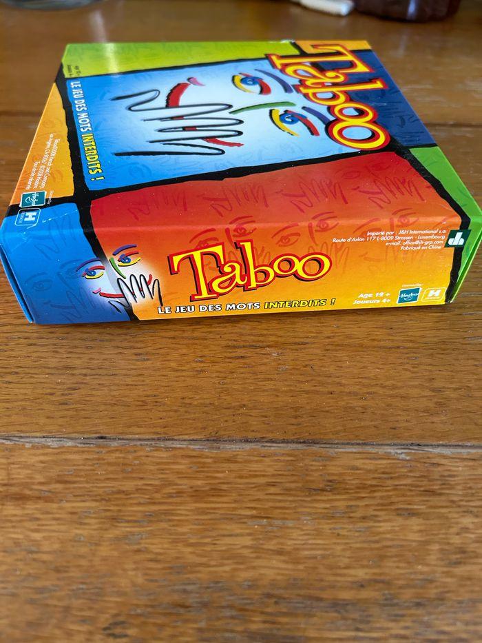 Jeu de voyage taboo