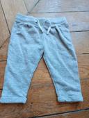 Pantalon jogging gris 12 mois