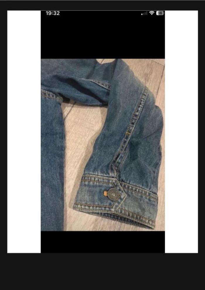 Veste homme en jean taille L - photo numéro 4