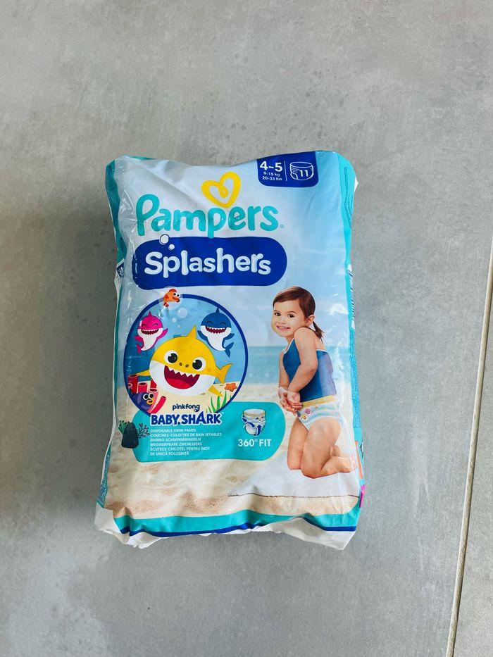 Paquet de couches piscine Pampers splashers taille 4-5