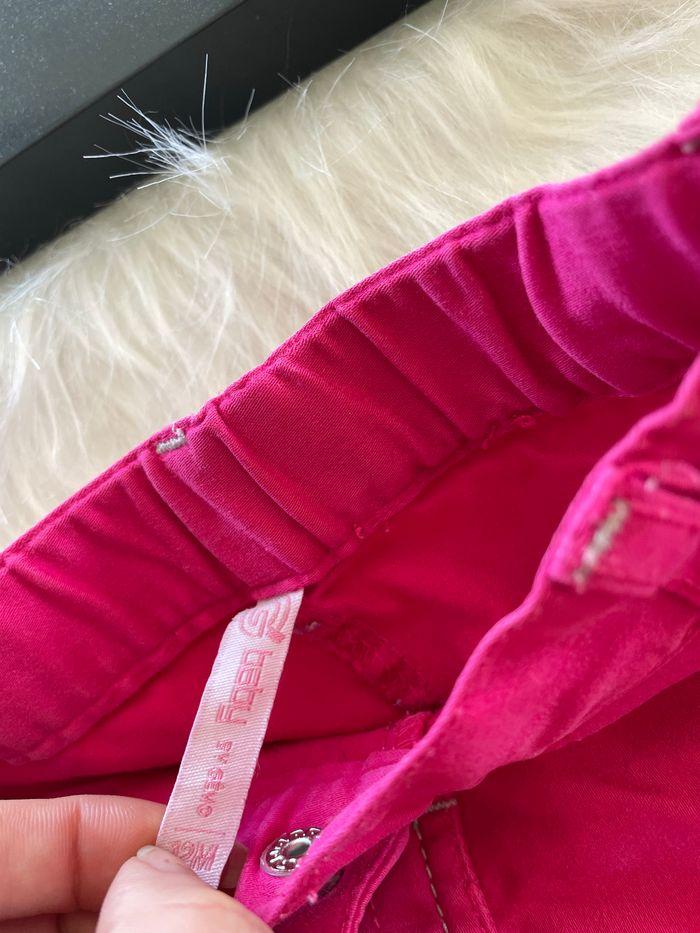 Très beau pantalon rose gemo taille 12 mois - photo numéro 2