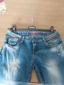 Jeans taille basse