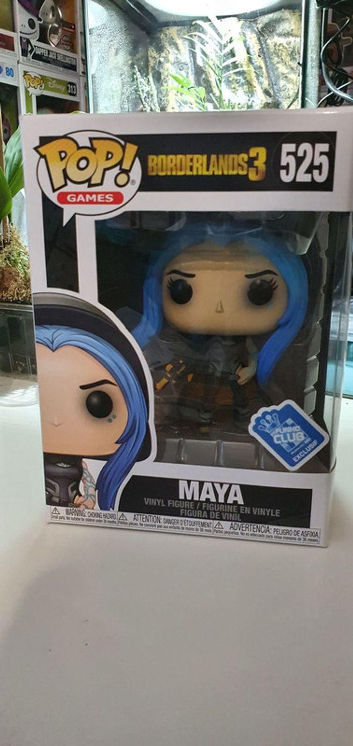 Funko pop Borderland Maya # 525 Exclu Funko Club - photo numéro 1