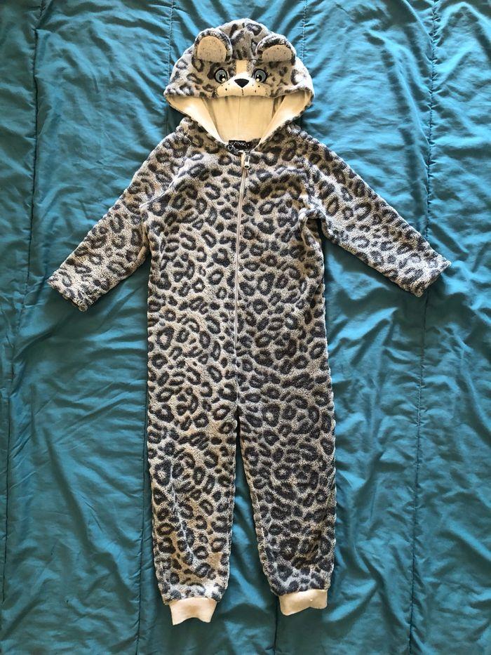 Combinaison surpyjama Léopard Inextenso 4 ans - photo numéro 1