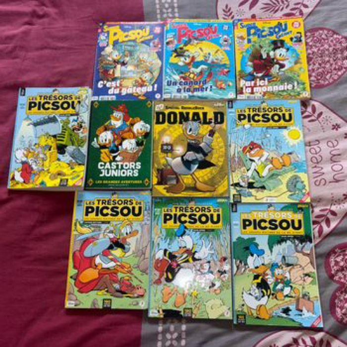 Lot de livres Picsou B.D.