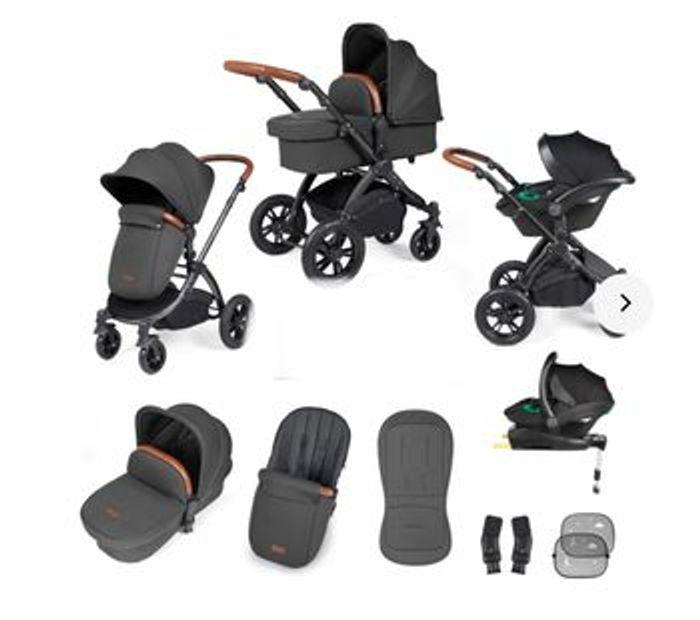 Pack complet châssis Poussette nacelle cosy et hamac Ickle Buba équivalent Cybex Balios/Bugaboo Fox - photo numéro 1