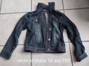 Veste jeans bilook