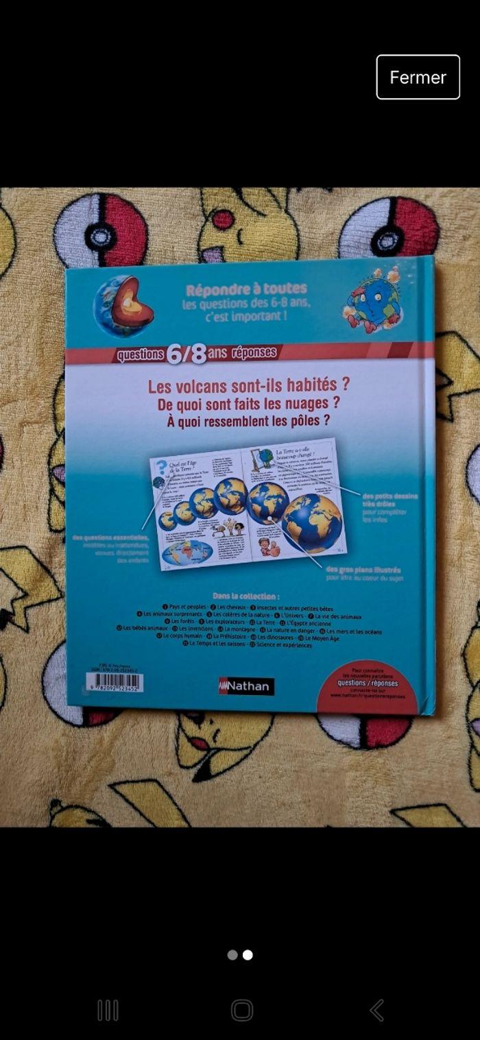 Livre la terre questions réponses - photo numéro 2