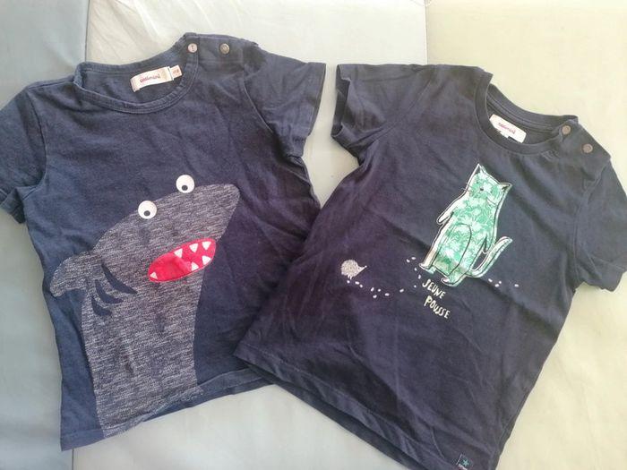 Lot de 2 tee shirts catimini 3 ans - photo numéro 1