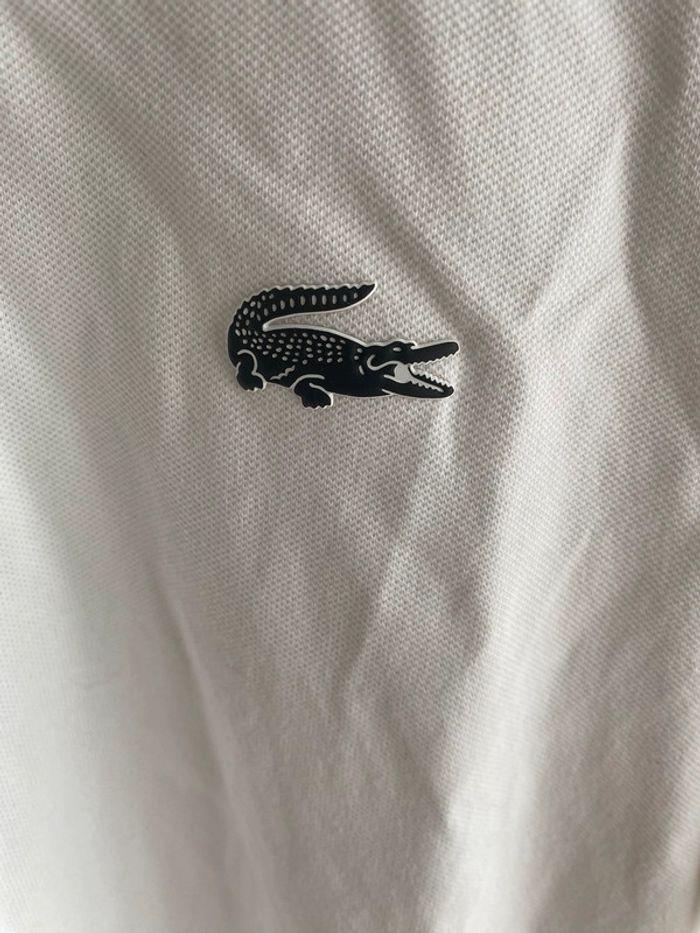 polo Lacoste XL blanc - photo numéro 2