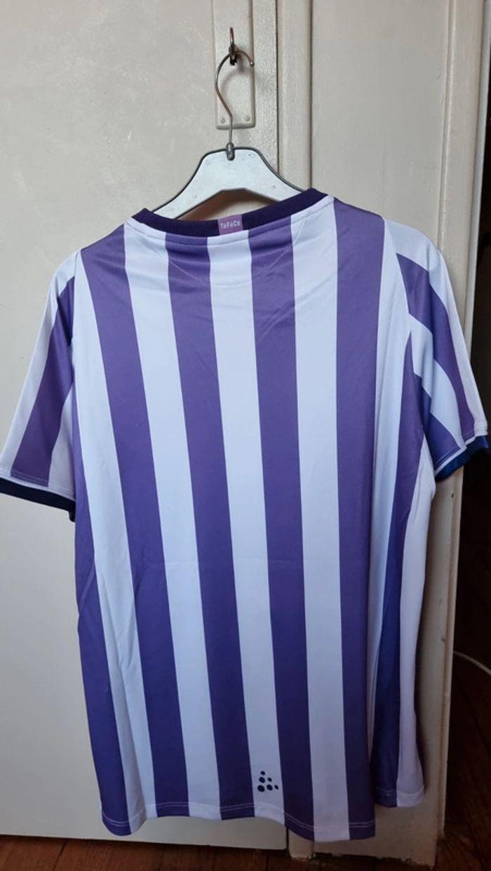 Maillot TFC Femme NEUF Violet et Blanc Taille L - photo numéro 8