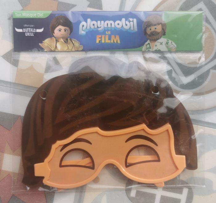 Masque DEL PLAYMOBIL BUFFALO GRILL neuf