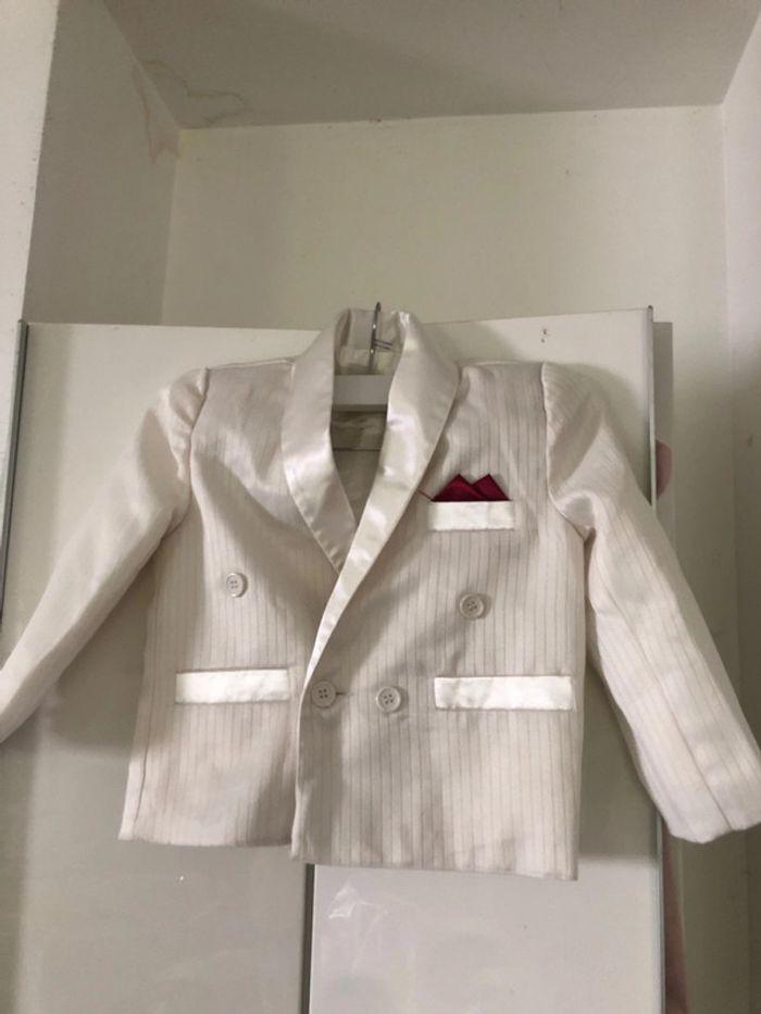 Veste habillée de costume / blazer habillé/  tenue  de fêtes. Enfant 1 an  . - photo numéro 1