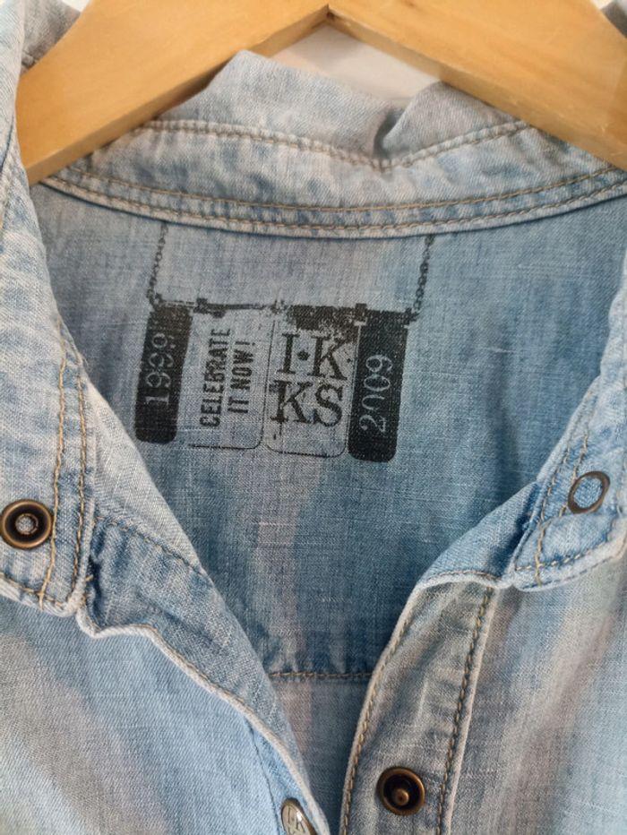 Chemise en jean IKKS - photo numéro 3