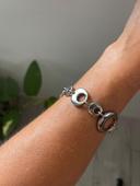 Bracelet acier inoxydable vintage