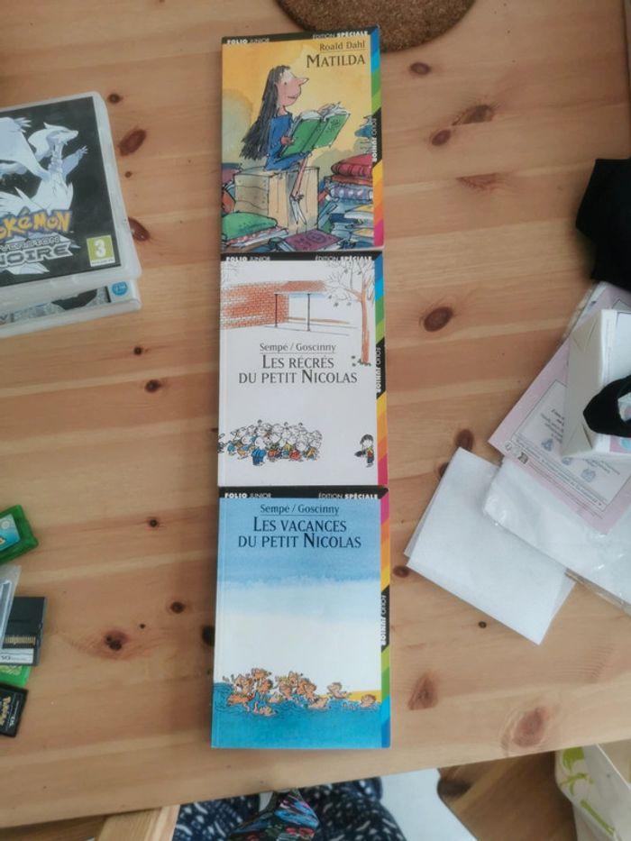 Livres mathlida et le petit Nicolas