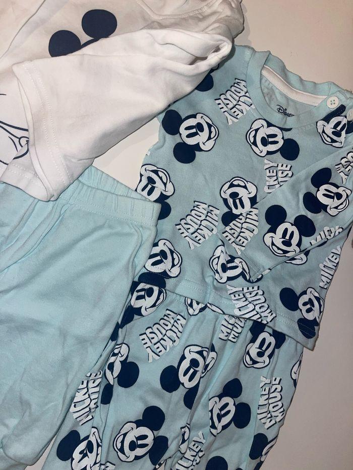 Lot de 2 pyjamas mickey - photo numéro 2