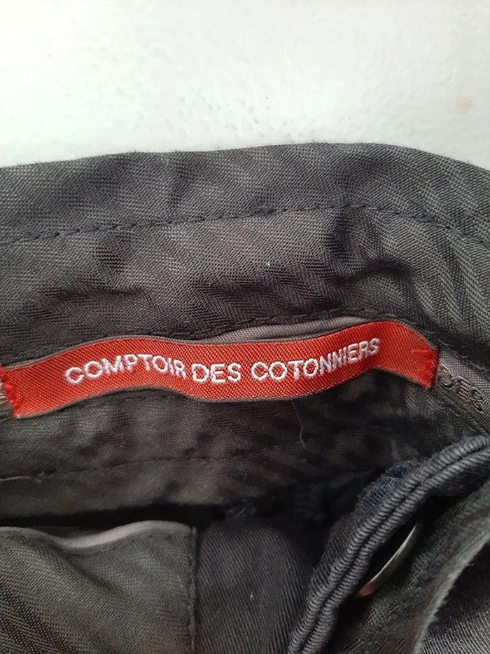 pantalon ajuste Comptoir des Cotonniers noir taille 36 - photo numéro 2