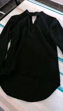 Blouse noire Zara, peu portée