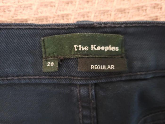 Jeans coupe droite The Kooples marine taille W28 | FR 38 - photo numéro 4