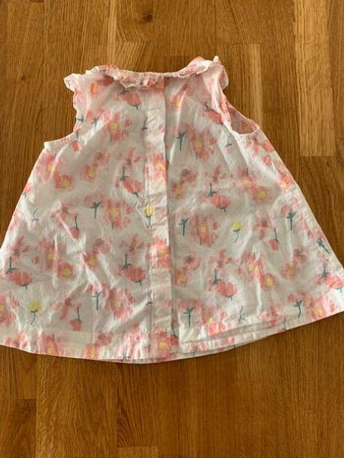 Robe à fleurs petit bateau 3 mois - photo numéro 3