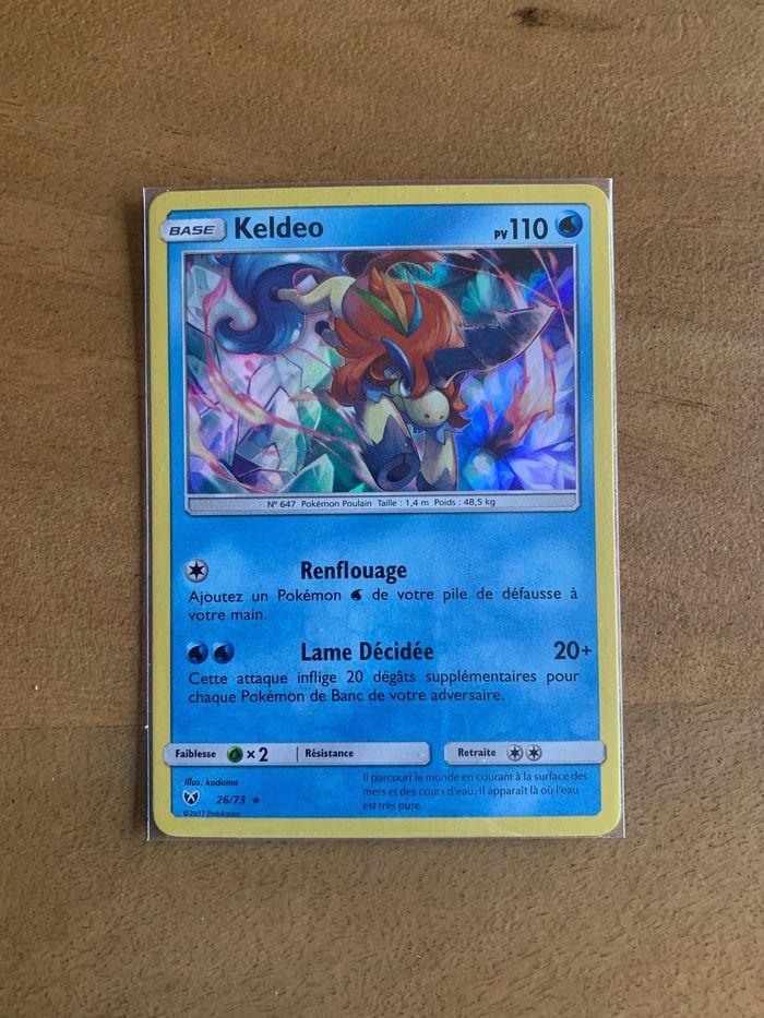 Carte Pokemon Keldeo Holographique Légendes Brillantes - photo numéro 1