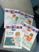 Lot neuf de 4 livrets Les petits Montessori