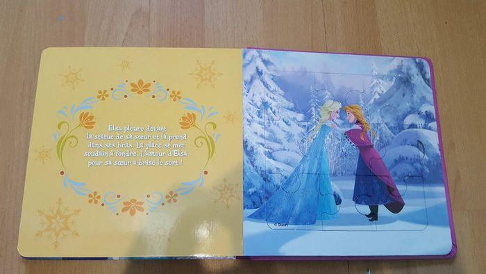 Livre puzzle Disney la reine des neiges - photo numéro 6