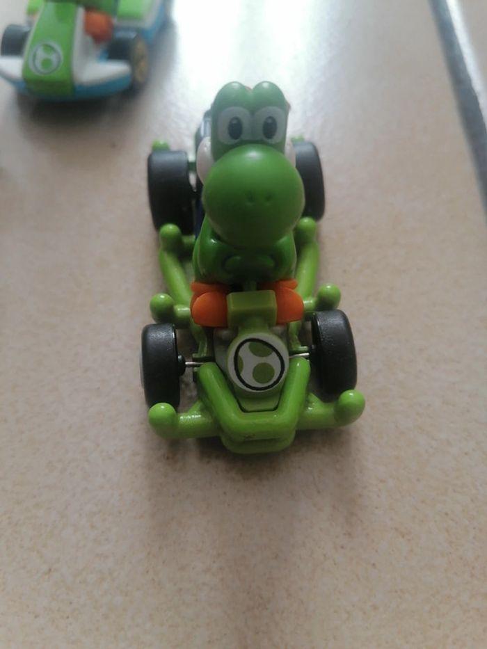 Lot 4 kart Mario Nintendo Yoshi, Yoshi bleu et Donky Kong - photo numéro 5