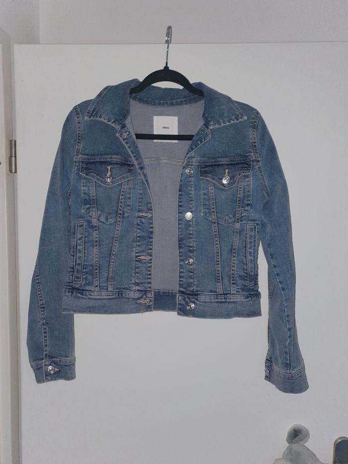 Veste en jeans mango taille s - photo numéro 1