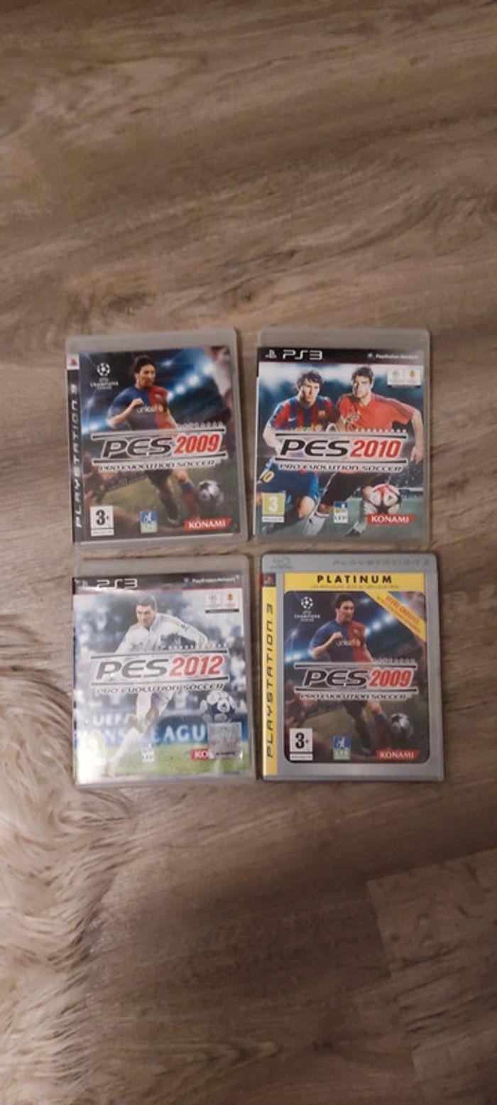 Lot 4 jeux PES ps3 - photo numéro 1