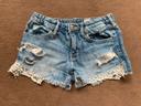 Short en jeans clair