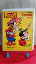 Le journal de Mickey, nouvelle série n° 1358, 1978 (avec les 6 autocollants)