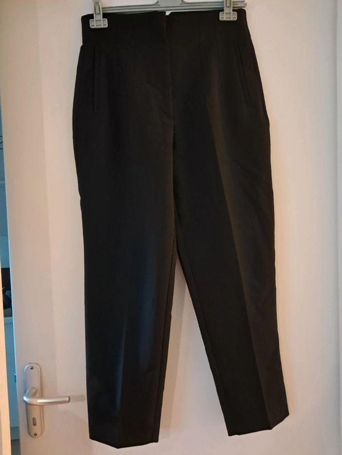 pantalon ajuste Zara noir taille L - photo numéro 1