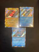 144/091 - 082 SVP FR - 083 SVP FR Pokemon shiny destiné de paldea x2 et Pohmarmotte  x1 LOTS