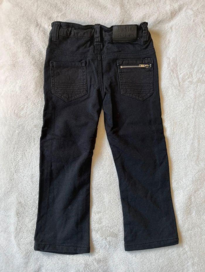 Pantalon noir réglable  2 ans garçon - photo numéro 3