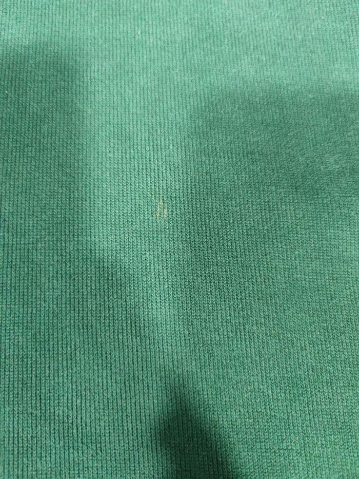 Pull Half Zip Ralph Lauren Vert Sapin Brodé Violet Taille 2XL Homme - photo numéro 13