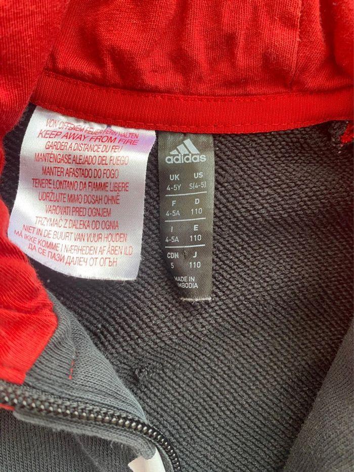 Veste Zippé adidas (5ans) - photo numéro 3