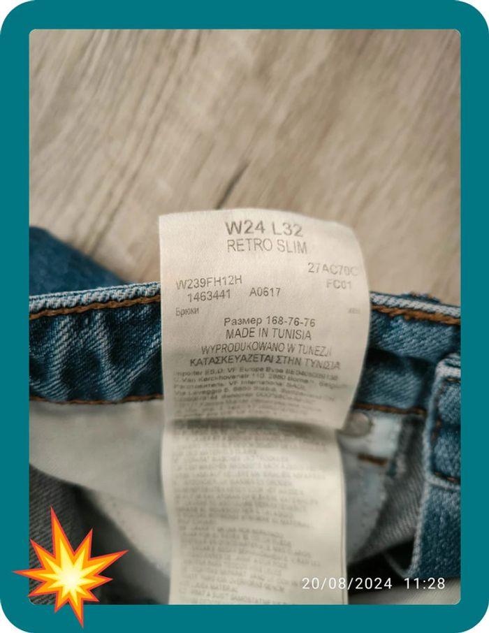 Jeans bleu coupe slim Wrangler taille 34(24  us) - photo numéro 7